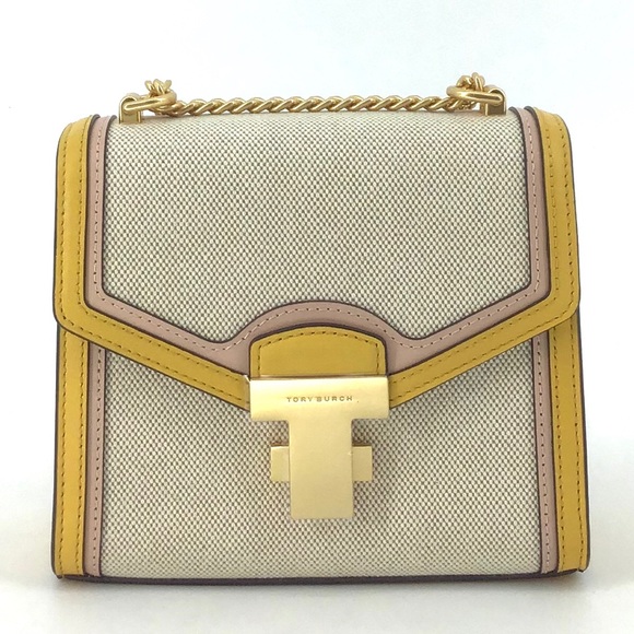Tory Burch Handbags - Tory Burch Juliette canvas mini bag
